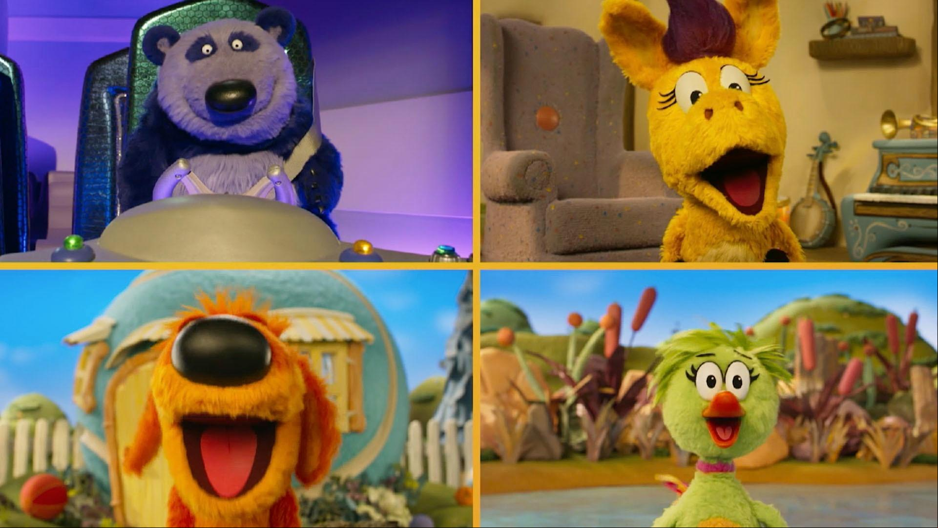 The pals encourage each other to win Gator's latest gameshow with a song about teamwork!