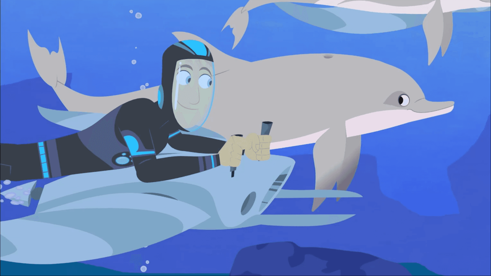 The Wild Kratts team explores the ocean, meeting all kinds of sea creatures along the way!