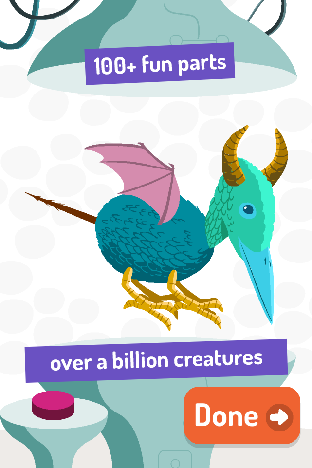 Plum's Creaturizer screenshot.
